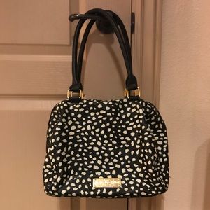 Betsey Johnson bowling bag style purse